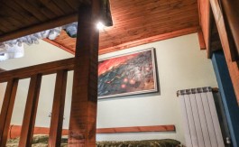 Traditional 3 story house in central bansko