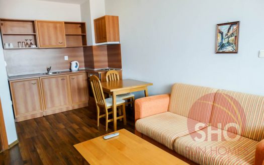 Furnished top floor 1 bed on Evergreen