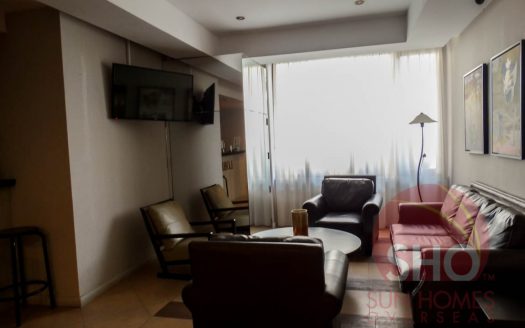 Furnished top floor 1 bed on Evergreen