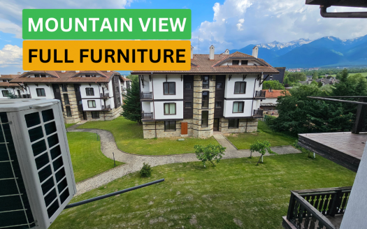 -Furnished 1 bed on 3 Mountains -Home